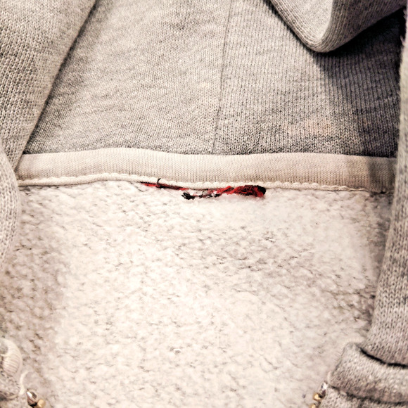 Ralph Lauren Hoodie Men's Gray Fleece Cotton Casual Long Sleeve Full Zip Outdoor - Picture 2 of 8